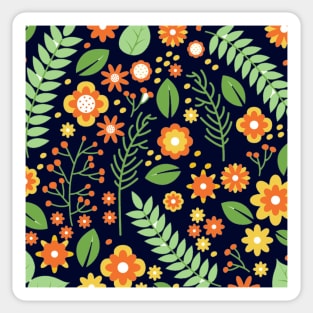 petals pattern Sticker